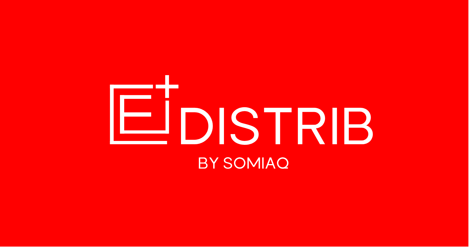 E DISTRIB by Somiaq Logo